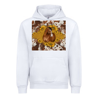 White horse Urban Hoodie - BarkalooDesign
