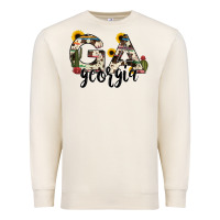 Sandshell georgia state cowhide serape cactus Premium Sweatshirt - RanaPortraitStore