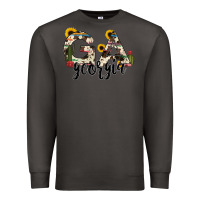 Smoke georgia state cowhide serape cactus Premium Sweatshirt - RanaPortraitStore