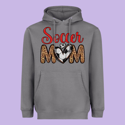 Soccer Mom Heavyweight Hoodie Designed By Zillion Design Studio