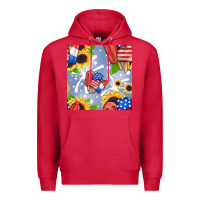 Cardinal patriotic popsicle Premium Hoodie - BundleAndBundleShop
