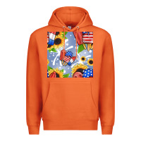 Carrot patriotic popsicle Premium Hoodie - BundleAndBundleShop