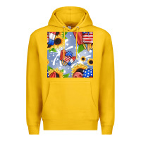Lemon patriotic popsicle Premium Hoodie - BundleAndBundleShop