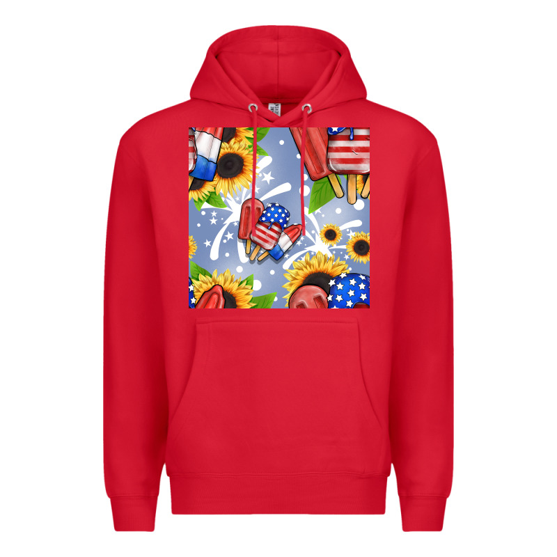 Patriotic Popsicle Premium Hoodie by BundleAndBundleShop | Teevron