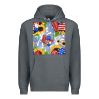 Rock patriotic popsicle Premium Hoodie - BundleAndBundleShop