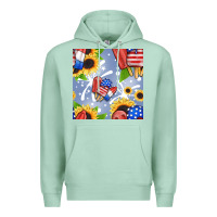 Seafoam patriotic popsicle Premium Hoodie - BundleAndBundleShop