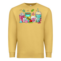Antique Gold science teacher coffee cups Premium Sweatshirt - Zillion Design Studio