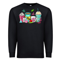 Black science teacher coffee cups Premium Sweatshirt - Zillion Design Studio
