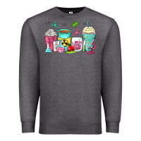 Charcoal Heather science teacher coffee cups Premium Sweatshirt - Zillion Design Studio