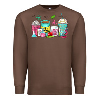 Chestnut science teacher coffee cups Premium Sweatshirt - Zillion Design Studio
