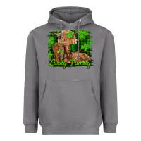 Storm st patrick's day lucky cow family Heavyweight Hoodie - RanaPortraitStore