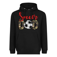 Black soccer dad Heavyweight Hoodie - Zillion Design Studio