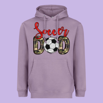 Soccer Dad Heavyweight Hoodie Designed By Zillion Design Studio