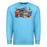 Ocean Blue p.e. teacher coffee cups Premium Sweatshirt - Zillion Design Studio
