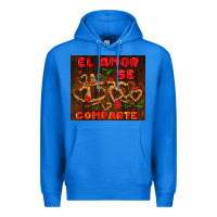 True Royal el amor se comparte with churros Premium Hoodie - AdoDesignShop