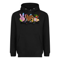 Black peace love art Heavyweight Hoodie - texasbilliewilder