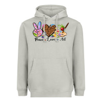 Moon Dust peace love art Heavyweight Hoodie - texasbilliewilder