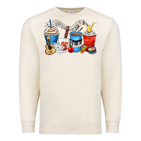 Sandshell music teacher coffee cups Premium Sweatshirt - Zillion Design Studio