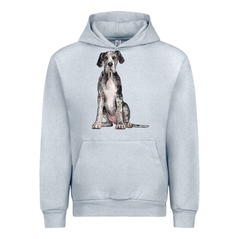 Great Dane Dog Urban Hoodie by LillyAllenDesigns | Teevron