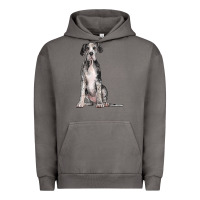 Pigment Tornado Great Dane Dog Urban Hoodie - LillyAllenDesigns