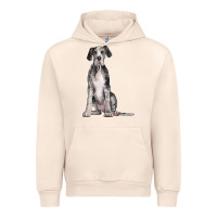 Sandshell Great Dane Dog Urban Hoodie - LillyAllenDesigns