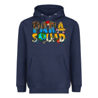 Navy para squad Heavyweight Hoodie - texasbilliewilder