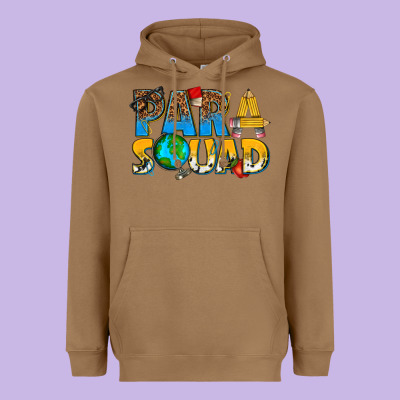 Para Squad Heavyweight Hoodie Designed By Texasbilliewilder