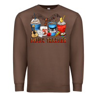 Chestnut music teacher coffee cups Premium Sweatshirt - Zillion Design Studio