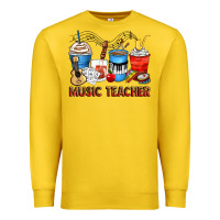 Lemon music teacher coffee cups Premium Sweatshirt - Zillion Design Studio