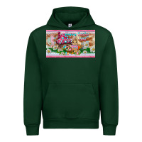 Forest Green happy easter y'all rabbit sippy cup Urban Hoodie - BarkalooDesign