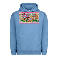 Pigment Pebble Blue happy easter y'all rabbit sippy cup Urban Hoodie - BarkalooDesign