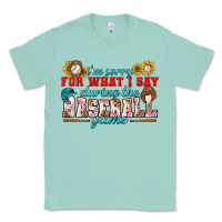 Seafoam i'm sorry for what i say during the baseball game Classic Tee - BundleAndBundleShop