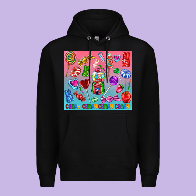 Candy Premium Hoodie Designed By Adodesignshop