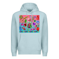 Blue Mist candy Premium Hoodie - AdoDesignShop