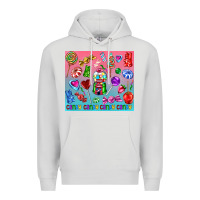 Dove Grey candy Premium Hoodie - AdoDesignShop