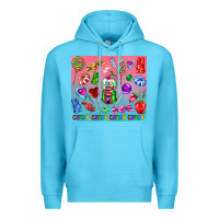 Ocean Blue candy Premium Hoodie - AdoDesignShop