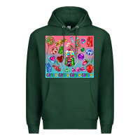 Sports Green candy Premium Hoodie - AdoDesignShop