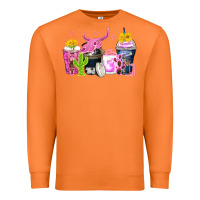 Carrot neon western coffee cups Premium Sweatshirt - Zillion Design Studio
