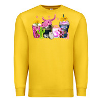 Lemon neon western coffee cups Premium Sweatshirt - Zillion Design Studio