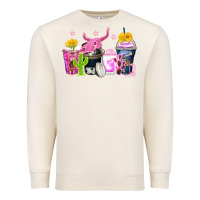 Sandshell neon western coffee cups Premium Sweatshirt - Zillion Design Studio