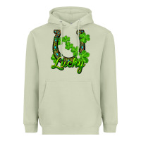 Matcha lucky shamrock horseshoe Heavyweight Hoodie - RanaPortraitStore