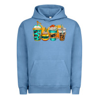 Pigment Pebble Blue ice hockey coffee Urban Hoodie - Jasminsmagicworld