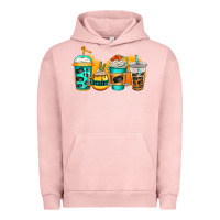 Pigment Salmon ice hockey coffee Urban Hoodie - Jasminsmagicworld