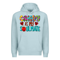 Blue Mist candy is my soulmate Premium Hoodie - AdoDesignShop