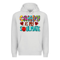 Dove Grey candy is my soulmate Premium Hoodie - AdoDesignShop