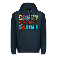 Navy candy is my soulmate Premium Hoodie - AdoDesignShop