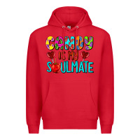 Red candy is my soulmate Premium Hoodie - AdoDesignShop