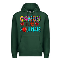Sports Green candy is my soulmate Premium Hoodie - AdoDesignShop