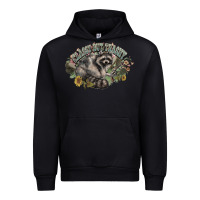 Foreset Green classy but trashy racoon Urban Hoodie - NancyCooperArtShop