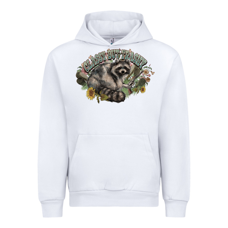 Classy But Trashy Racoon Urban Hoodie by NancyCooperArtShop | Teevron